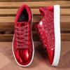 Jinjiang Shoes Glitter Platform Sequined Board Shoes Heightening Casual Sports Shoes Outdoor Trendy Shoes