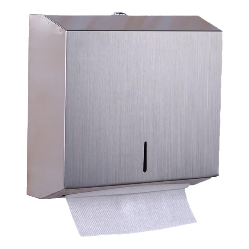 Chuk Wall-Mounted Stainless Steel Tissue Box