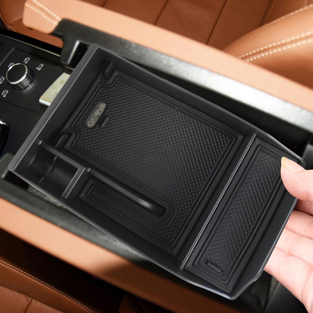 Car Central Armrest Storage Box for Mercedes GLE Sport SUV for Benz M ML GLE W166 W167 2011-2019 GL GLS X166 2012-2019