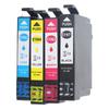 4 Colors Ink Cartridge Inkjet Printer Cartridge Replacement for Expression Black Cyan Magenta Yellow