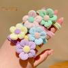 6/12Pcs Hair Rope High Elasticity Fabric Hair Rings Flower Bowknot Decor Versatile Hair Tie Hair Accessory