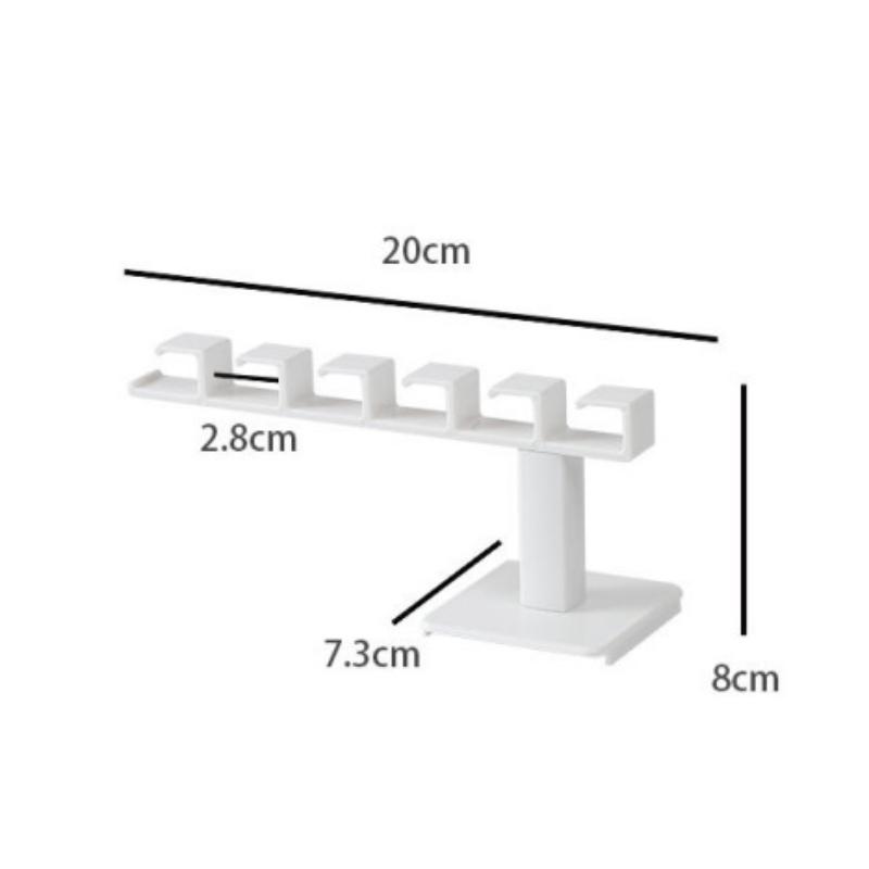 Space Saving Hat Storage Rack Hooks Baseball Cap Rack On The Door, Plastic Closet Storage Rack