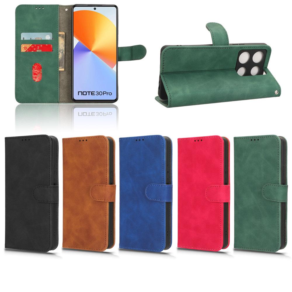 Transsion NOTE30 PRO Retro Leather Flip Case with Card Holder