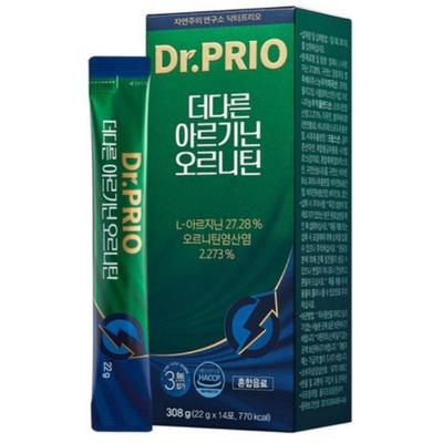 [Dr.PRIO] The Different Arginine Ornithine 14 Sticks 2-Week Supply