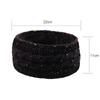Womens Thermal Ribbed Thick Fleece Lined Winter Headband Wrap Ear Warmer