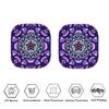 2Pcs Plants Pattern Sun Shades Reflective Windshield Covers Foldable UV Protection Vehicles Sun Visor for Cars SUVs