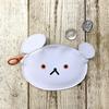 Gakken Staful Little Bear Picture Book Coin Case Polar Bear F15081