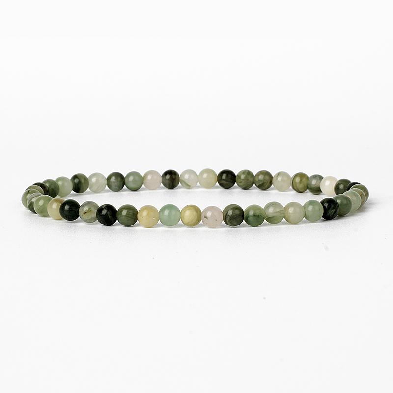 Natural Stone Bracelets Men 4mm 6mm Beads Elastic Bracelet Charm Chakra Healing Reiki Yoga Bracelets For Women Beads Jewelry New