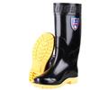 Long rain shoes men's beef tendon sole water shoes warm rain boots non-slip and wear-resistant water boots work car wash waterproof shoes