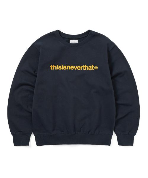ThisisneverThaT T Logo lT Crewneck Navy S
