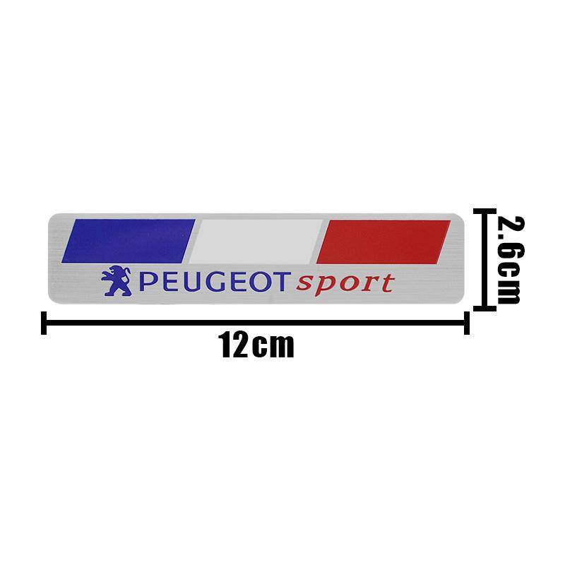 

2026 Hot Car Sticker For Peugeot 206 307 308 2008 207 208 407 408 508 5008 107 106 3008 108 205 301 3D Metal Car Styling Emblem for Peugeot