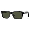 PerSol Green Rectangular Men S SunglaSSeS po3272S 95 31 53