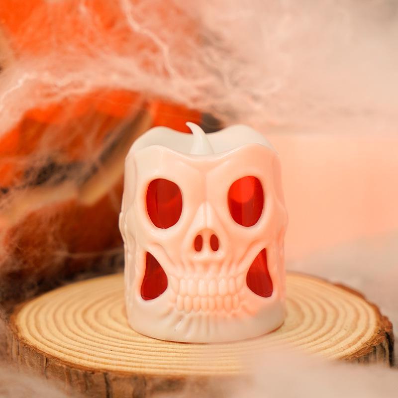 Halloween Portable LED Pumpkin Lantern Candle Lamp for Party Decoration