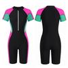 Costume da Bagno Sportivo Dimagrante da Donna a Mezza Manica, Costume da Bagno per Spiaggia e Sorgenti Termali che Copre la Pancia