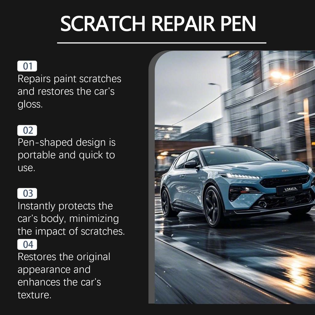 Car Scratch Pen Two In One Paint Care Daily Maintenance 12ml