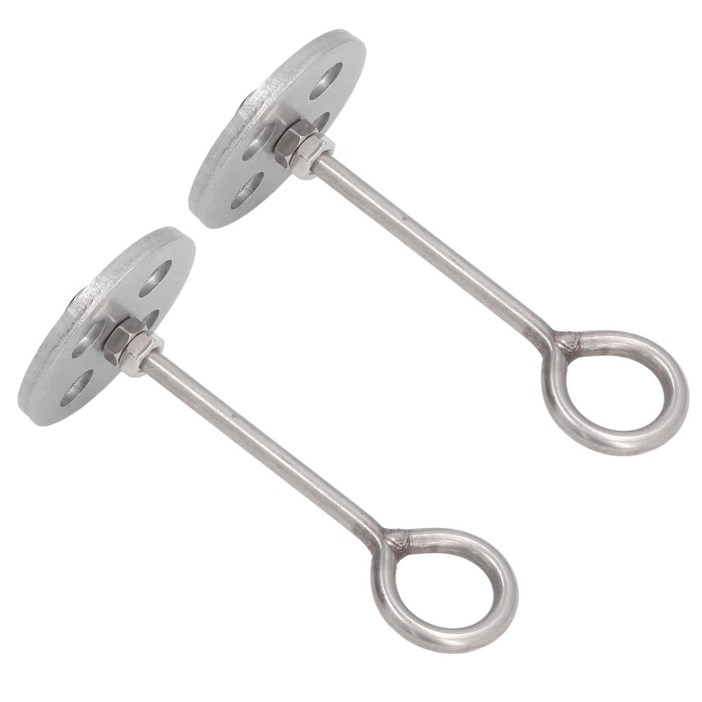 2pcs Cattle Nose Pliers Ring Safe Wear Resistant Cattle Nose Clamp for Cow Bull Cattle All Stainless Steel