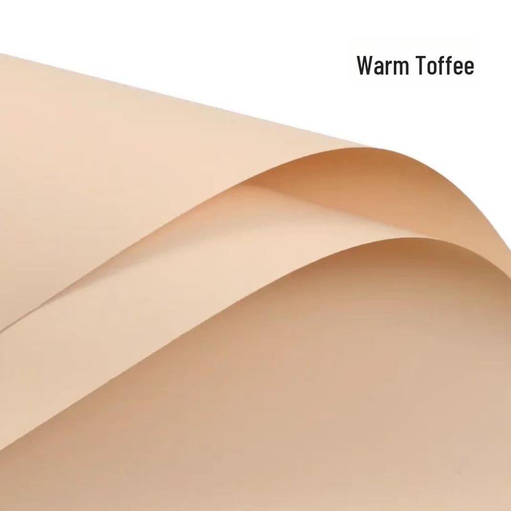 Korean Style Waterproof Flower Wrapping Paper - Pure Color Bouquet Packaging Material