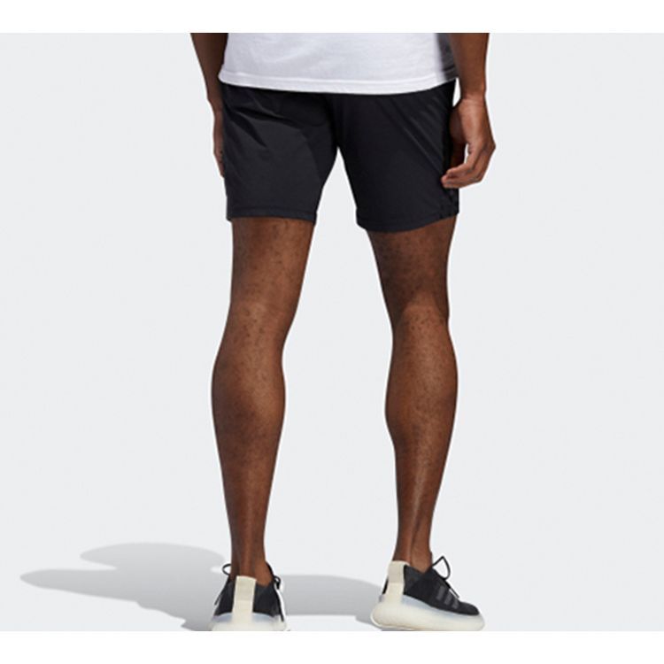 Adidas 3S Slim Mid-Waist Casual Shorts Men Bottoms Black GJ5108