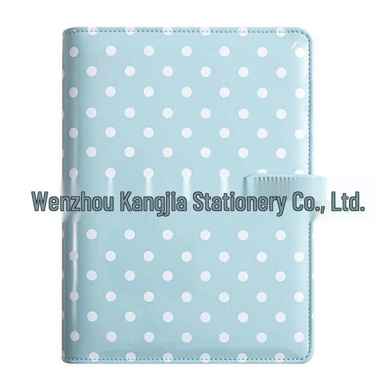 Cross-border A5 Loose-leaf Dot Notebook: Macaron Diary & Cash Budget Planner