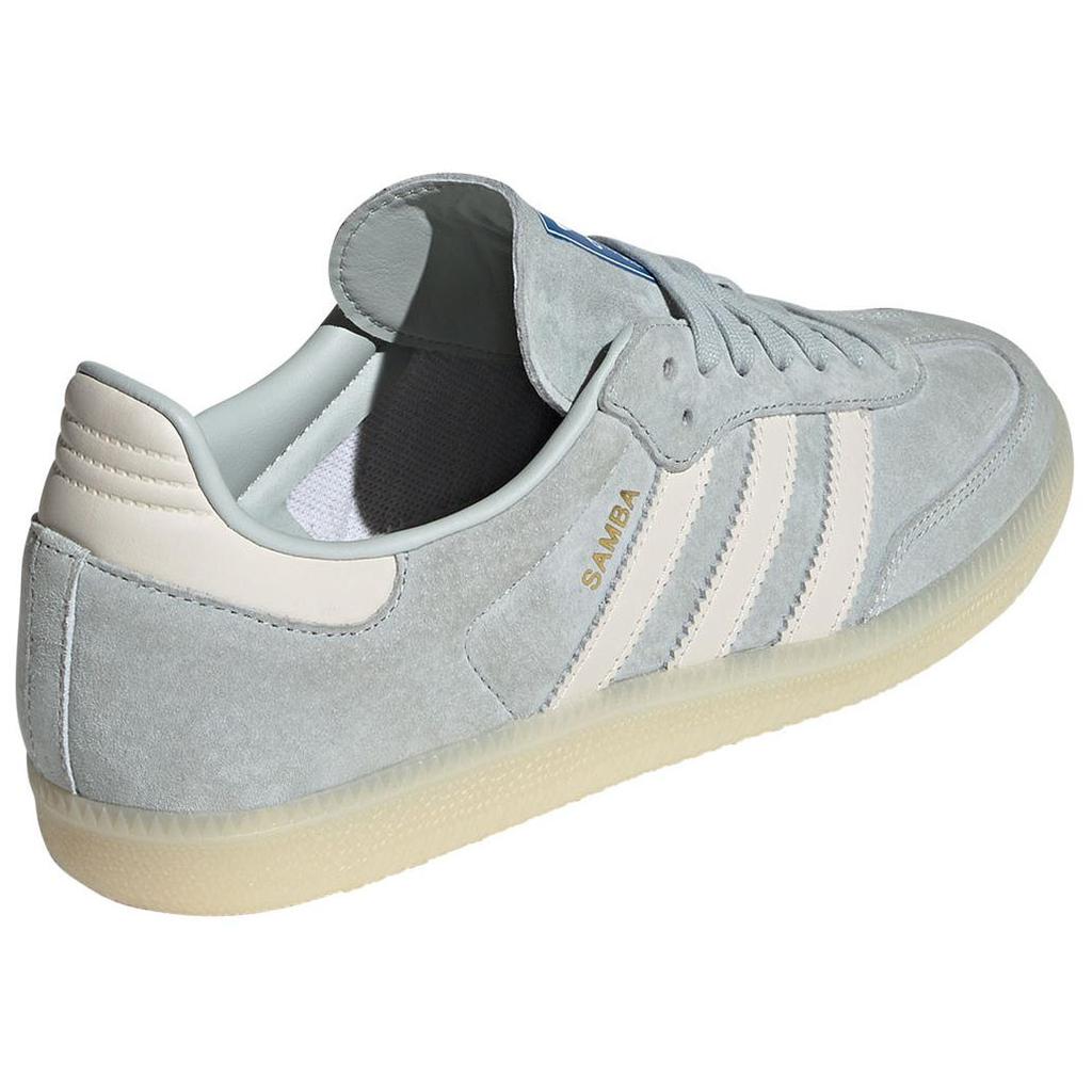 Adidas Samba OG Wonder Silver Unisex Sneakers Grey Chalk-White Off-White IG6177