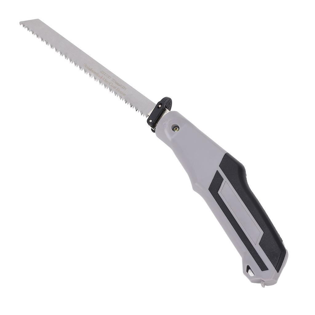 Mini Hubsäge Set 2 Feinzahn Sägeblätter und Komfortgriff zum Beschneiden Schneiden