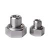 Hydraulic Pressure Sensor Adapter: M16x1.5/M12x1.5 To 1/8" NPT