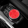 BLT1 For BMW 1/3/4/5/7 Series/3GT/5GT/i3/X3/X4/X5/X6 Top Suede Handbrake Button Sticker Anti-Scratch Car Interior Tuning Accessories