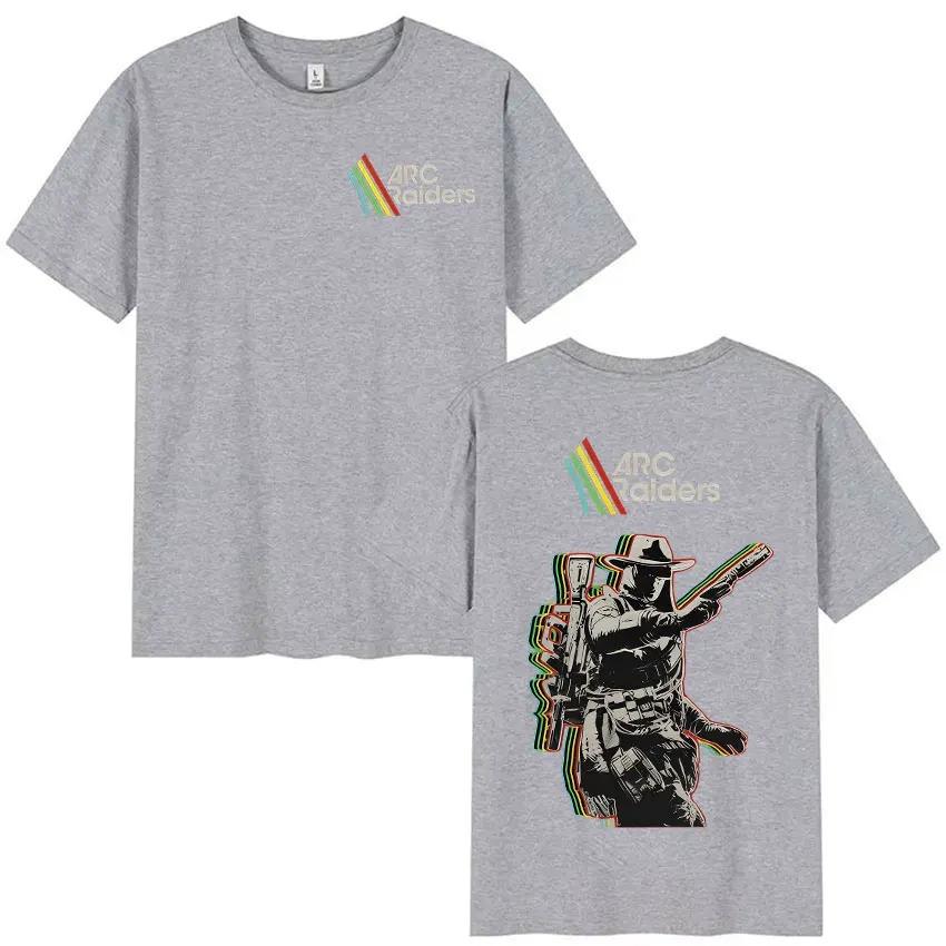 Arc Raiders Geeignet für alle Jahreszeiten Neues Modell Persönlichkeit Kleidung Paare Unisex Übergroßes T-Shirt hohe Qualität Heißes Produkt High-End Luxus