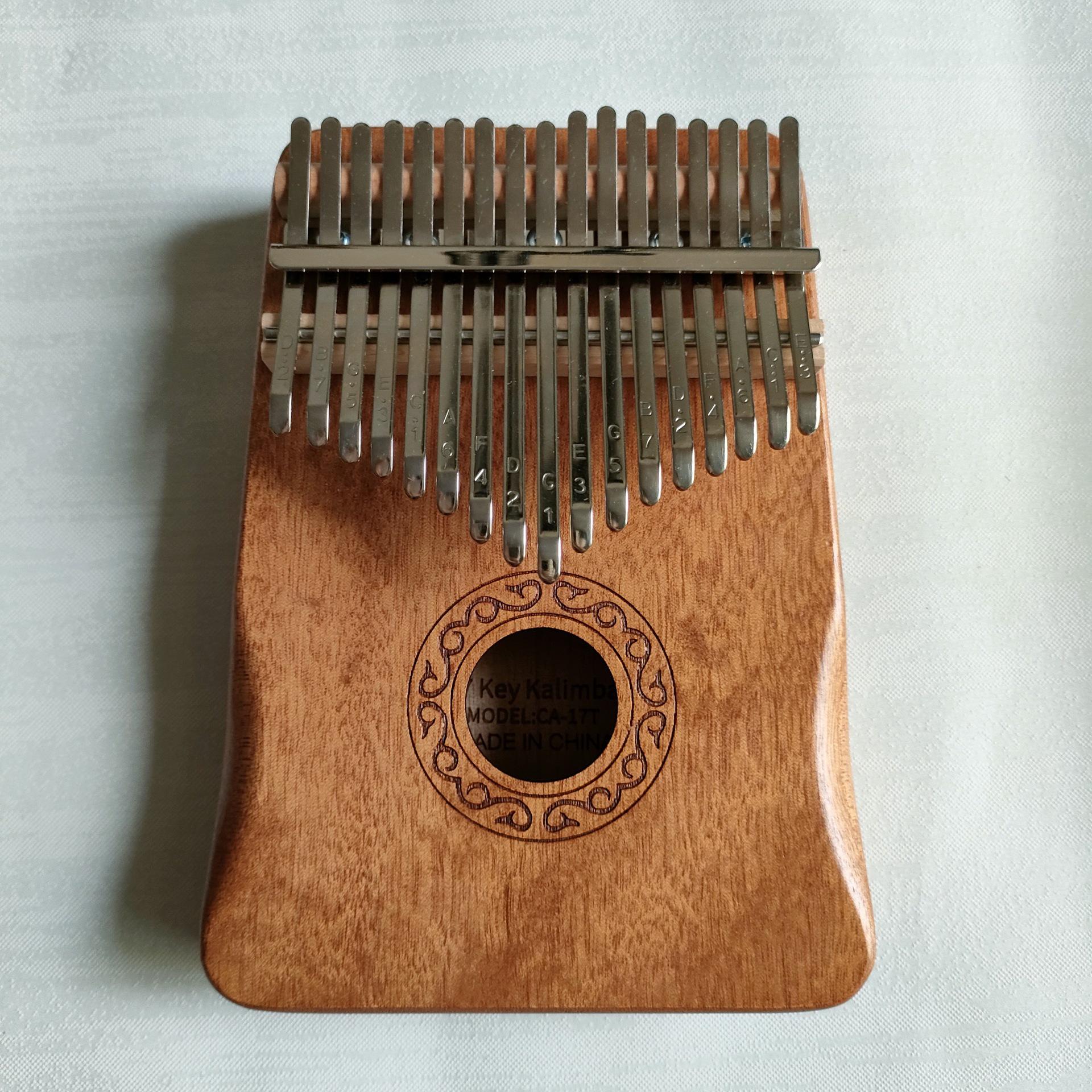 17-нотная и 21-нотная калимба для большого пальца с индивидуальной маркировкой