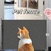 Retractable Pet Fence No-Drill Mesh Safety Gate for Dogs, Collapsible Design for Indoor Use, Fences Flexible Pet Barrier