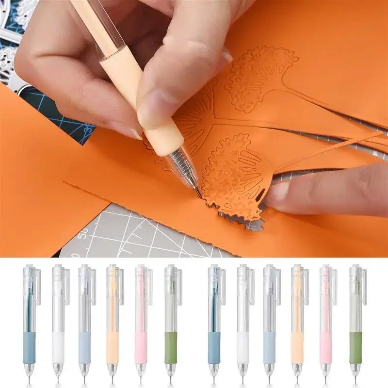 

1pc Random Color Art Utility Knife Pen Knife Cut Stickers Scrapbooking Cutting Tool DIY Craft Supplies Cutting Dies Crafts