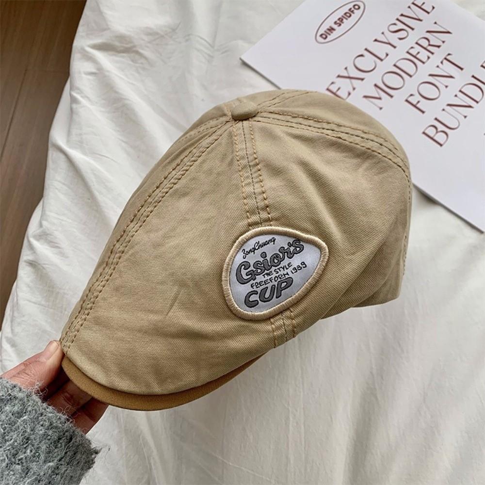Vintage Newsboy Flat Cap Y2k Beret Casual Painter Hat Unisex