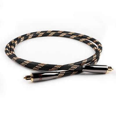 SKW 2.0M Optical Digital Cable, Optical Audio Cable with Coaxial TOSLINK SPDIF for Soundbars, Speakers, TVs, PS4, DACs, and More