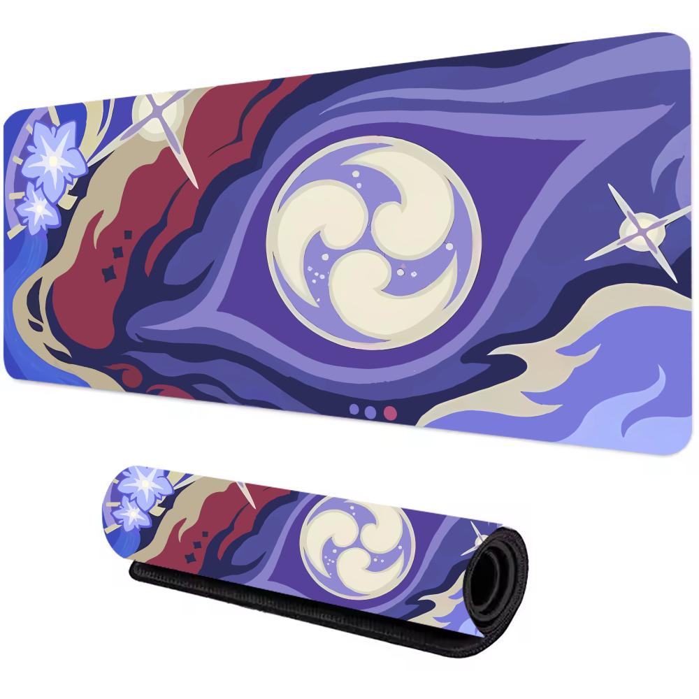 Large Mausepad Genshin Impact Gaming Laptops Gamer Keyboard Pad Pc Accessories Deskmat Mouse Rubber Mat Mousepad