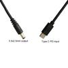 TypeC DC5V To 12V 9V Power- Cable TypeC To DC-Jack Adapter Wire Usb Boost Line For Router 2.1x5.5mm 8 DC- Adapters Cord