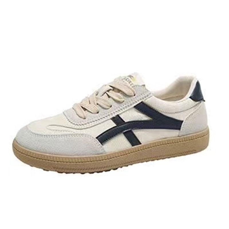 College style versatile fashion soft-soled little white shoes board shoes spring 2025 new flat-soled casual sports shoes women