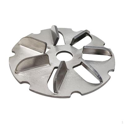 Poultry Dehairing Disc,Shaving Disc Metal Sturdy Lightweight Professional Stainless Steel Pig