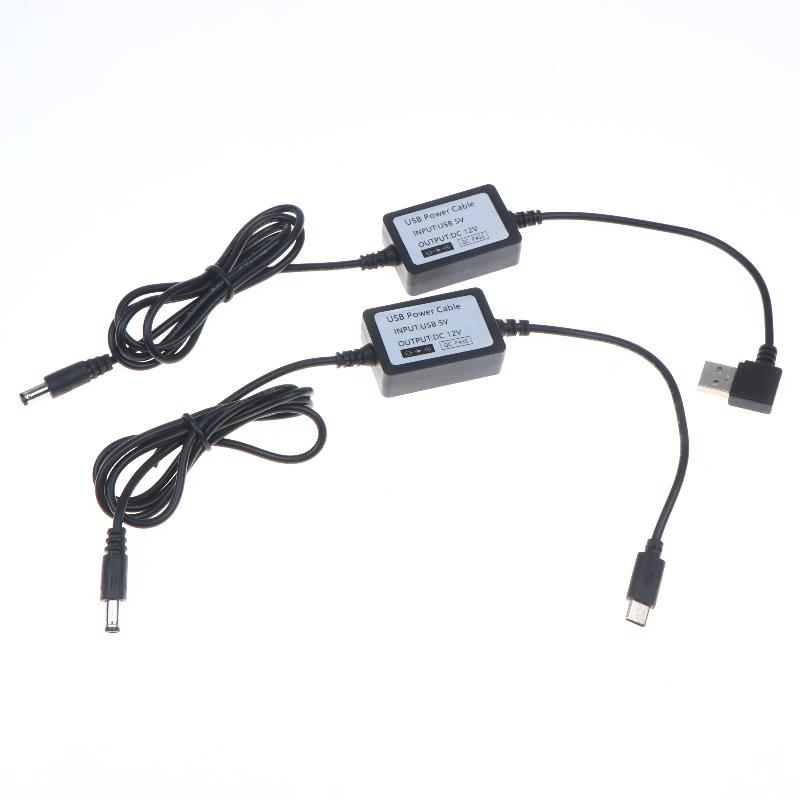 Dc-Dc 5V To 9V 12V 1A Step Up Usb Boost Cable Power Converter Adapter 5.5X2.1Mm For Power Connector