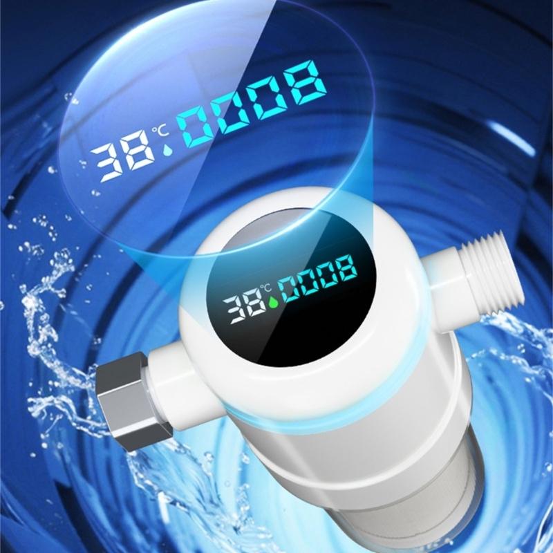 Advanced Scale Reduction Filtration System For Heated water Heaters With Temperature Display Simply set up Corrosion Resistant ABS Construction