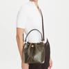 Tory Burch Leather Crossbody Bucket Bag