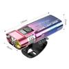 New Rechargeable LED Bike Light Waterproof Easy To Install Bike Flashlight Bicycle Light Outdoor