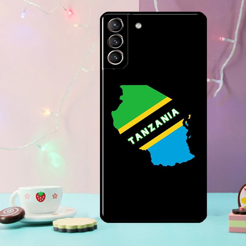 Tanzania National Flag Phone Case For Samsung Galaxy S25 Ultra S20 S21 S22 S23 S24 Plus S9 S10 S24 FE S25 FE Cover