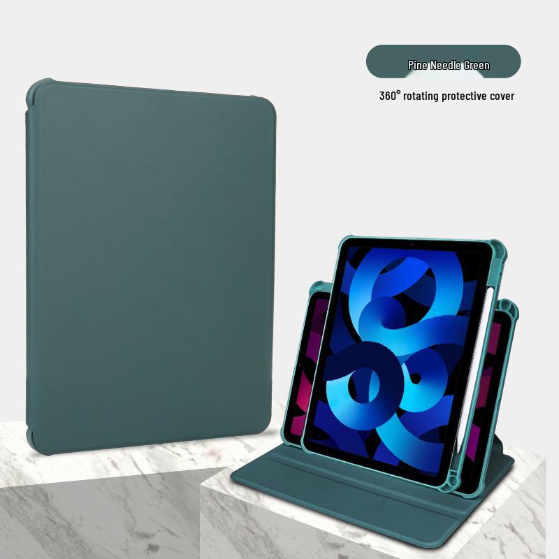 Rotate360 Protective Cover for Pro 11-inch, Air 10.9, 9.7 Tablet, 10.2 Shell with Pen Slot.