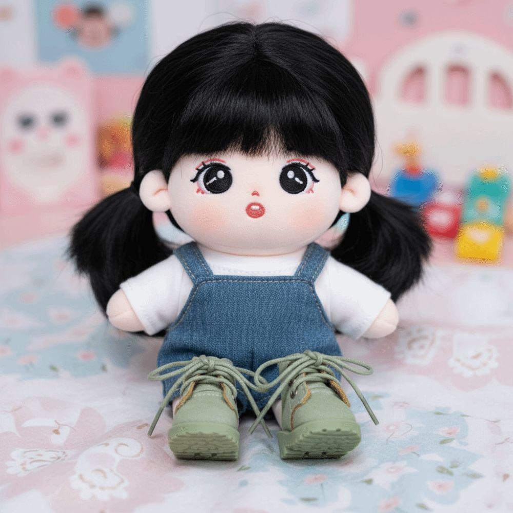 1pair Pretend Play Bjd Doll Shoe Cute Outfit Dolls Uniform Shoes Doll Leather Shoes Boots  For Penny