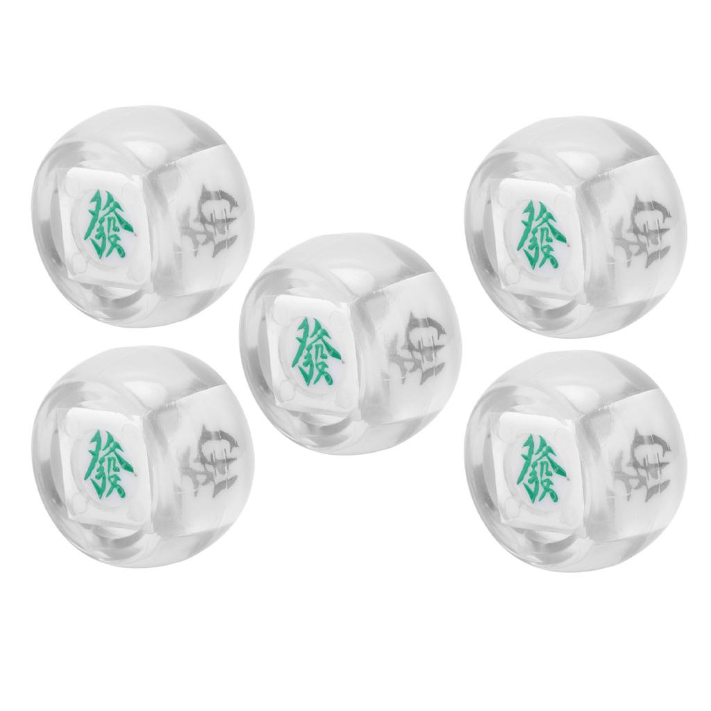 5Pcs Mahjong Wind Direction Dice East South West North Sphere Entertainment Game Dice