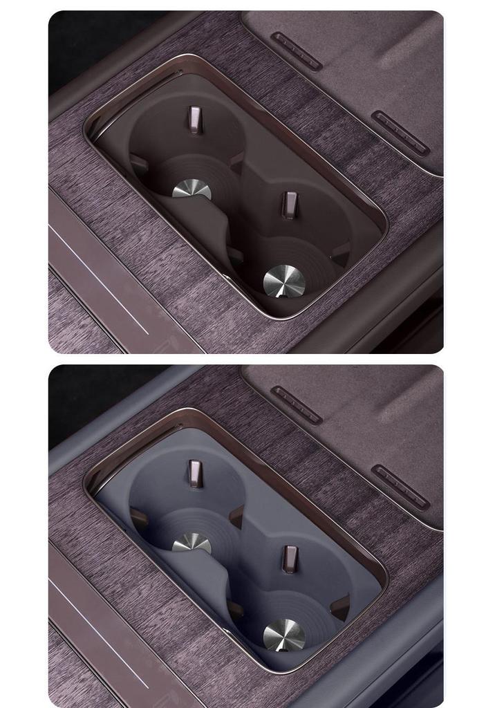 Nio ES8 Silicone Cup Holder: Fits 26 Models, Anti-dirty Protective Cover, Car Interior Decoration Accessory.
