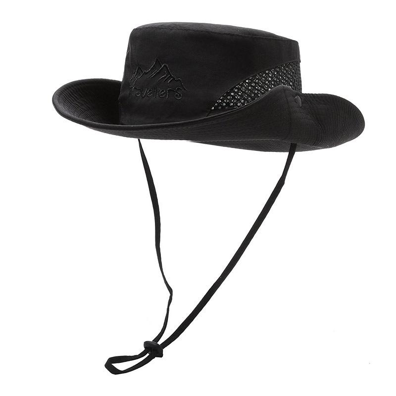 Spring And Summer New Outdoor Mountaineering Jungle Hat Men'S Travel Fishing Sunshade Sun Protection Hat Casual Men'S Bucket Hat