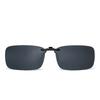 May Flower Rimless Rectangle Clip On Sunglasses Lightweight UV400 for Men Women Stylish Eyewear