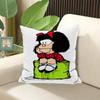 Fall Pillow Cover X Mafalda Decorative Pillows for Sofa Cushion Covers Pillowcase Cushions Home Decor X Body Bed