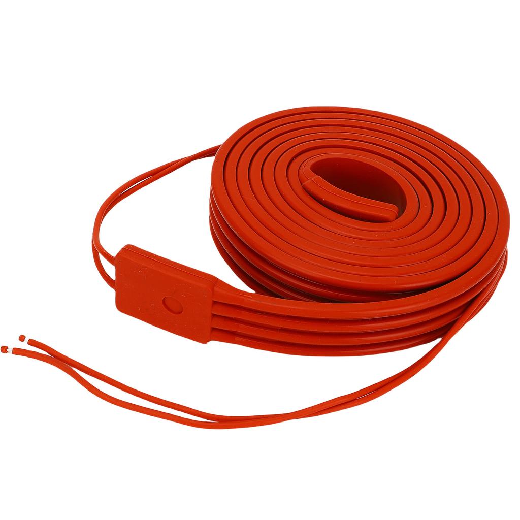 Wasserrohr Heizband Wasserdicht Flexibel Silikon Frostschutz Begleitkabel für Hausrohre Dach Wohnmobil Außen